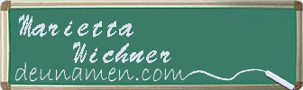 Marietta Wichner Visitenkarte